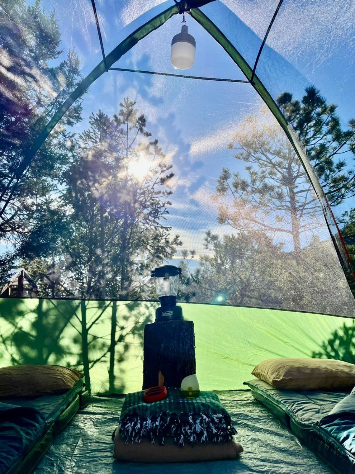 Camping En La Sierra De Arteaga Los Lirios Exterior photo