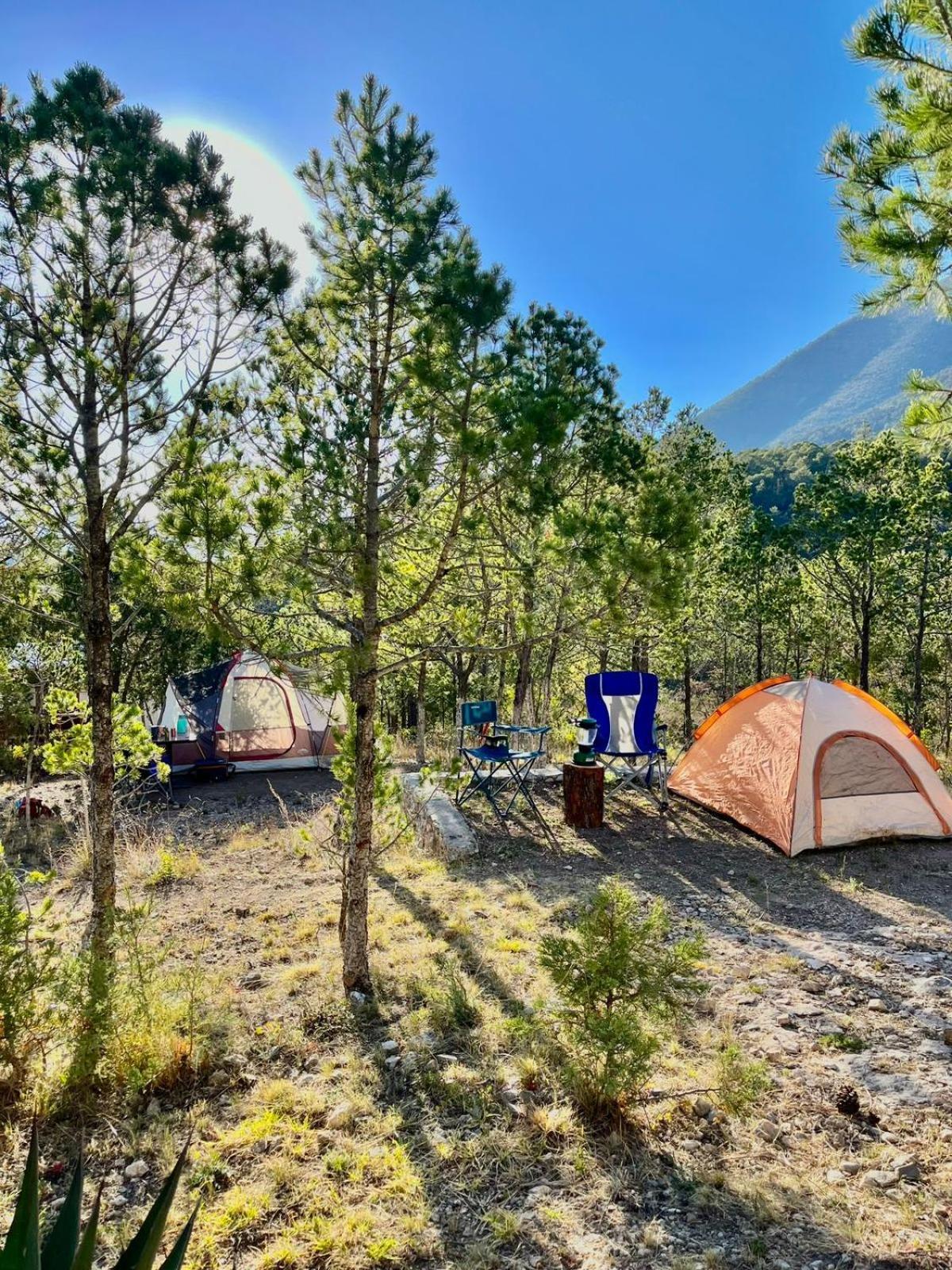 Camping En La Sierra De Arteaga Los Lirios Exterior photo